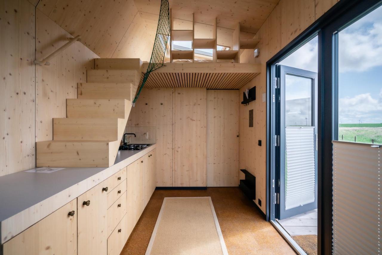 Tiny House Pioneer 18 Zur Meerseite - Green Tiny Village Harlesiel Carolinensiel Bagian luar foto