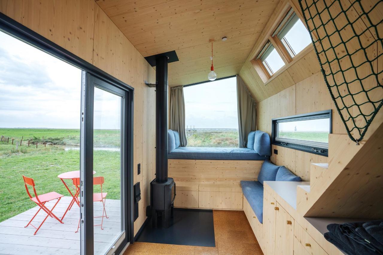 Tiny House Pioneer 18 Zur Meerseite - Green Tiny Village Harlesiel Carolinensiel Bagian luar foto