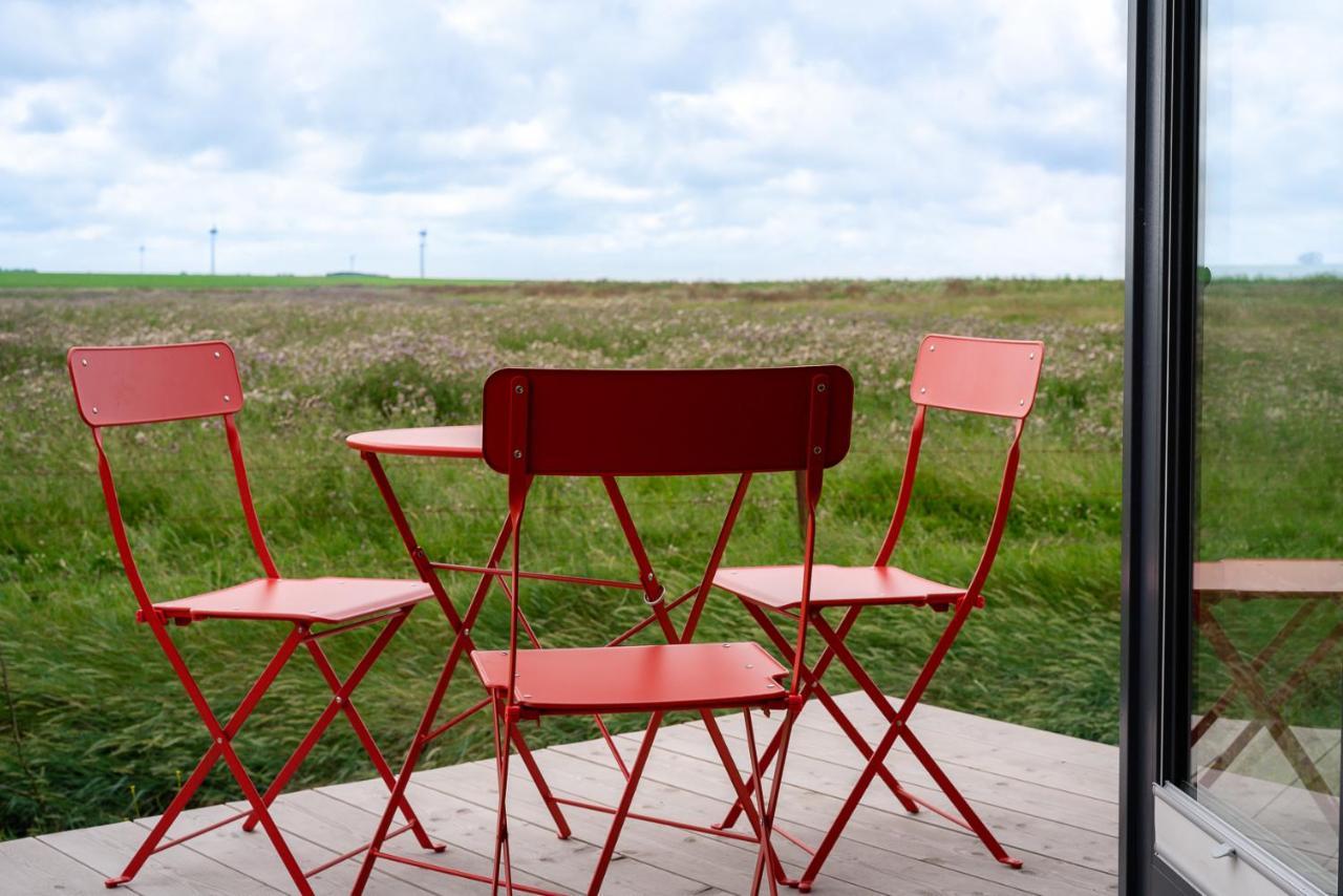 Tiny House Pioneer 18 Zur Meerseite - Green Tiny Village Harlesiel Carolinensiel Bagian luar foto