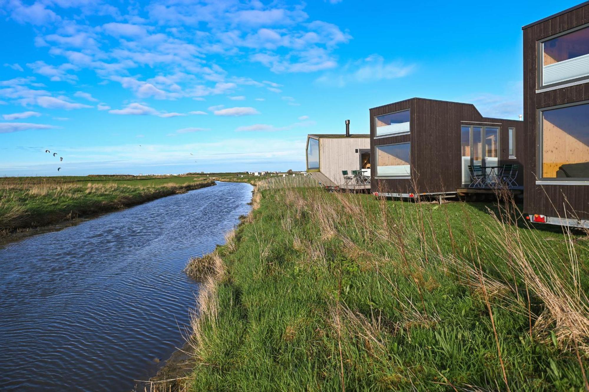 Tiny House Pioneer 18 Zur Meerseite - Green Tiny Village Harlesiel Carolinensiel Bagian luar foto